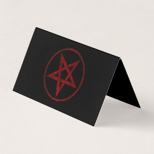Rode Duivel Pentagram Kaart