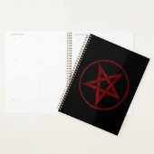 Rode Duivel Pentagram Planner (Display)