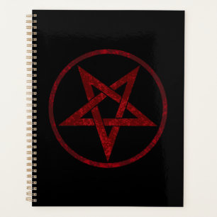 Rode Duivel Pentagram Planner
