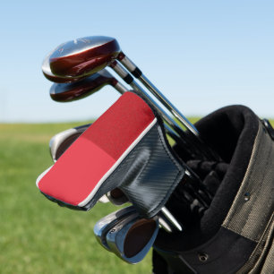 Rode Duo-Tone Golf Head Hoesje () Golfheadcover