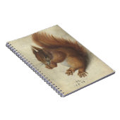 Rode eekhoorn | Hans Hoffmann Notitieboek (Rechterzijde)