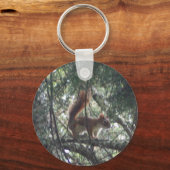 Rode eekhoorn Sleutelhanger #2 (Voorkant)