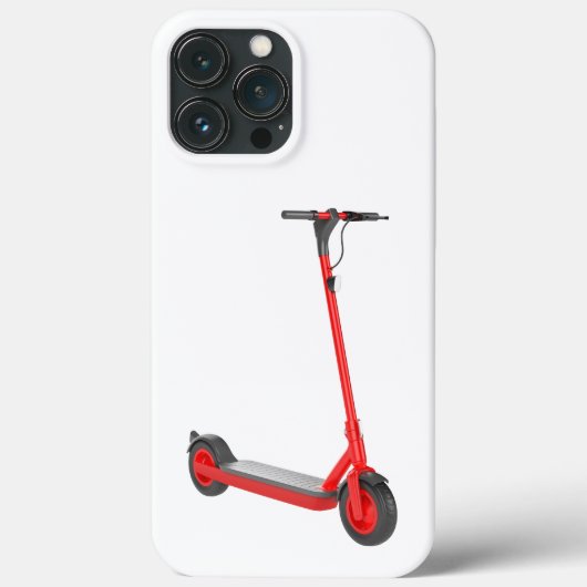 Rode elektrische scooter Case-Mate iPhone case (Achterkant)
