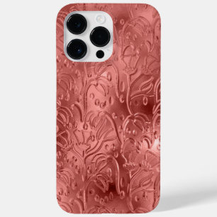 RODE EMBOSSED METALLIC LOOK ORNAMATION Case-Mate iPhone 14 PRO MAX HOESJE