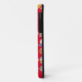 rode emoji Case-Mate iPhone case (Achterkant/links)
