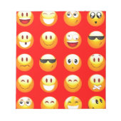 rode emojs notitieblok (Voorkant)