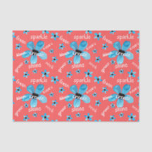 Rode en Blauwe Aquarel Bloemen met Affirmaties
