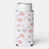 Rode en blauwe cirkels op wit (Seltzer Voorkant)