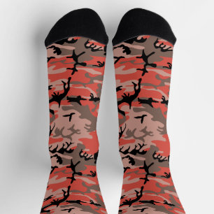 Rode en bruine camouflage, leger, leger sokken
