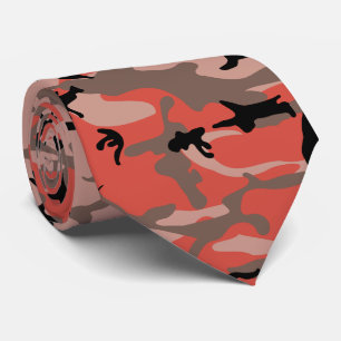 Rode en bruine camouflage, leger, leger stropdas