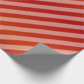 Rode en diagonale strepen cadeaupapier (Hoek)