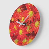 Rode en gele bloemen 1 grote klok (Hoek)