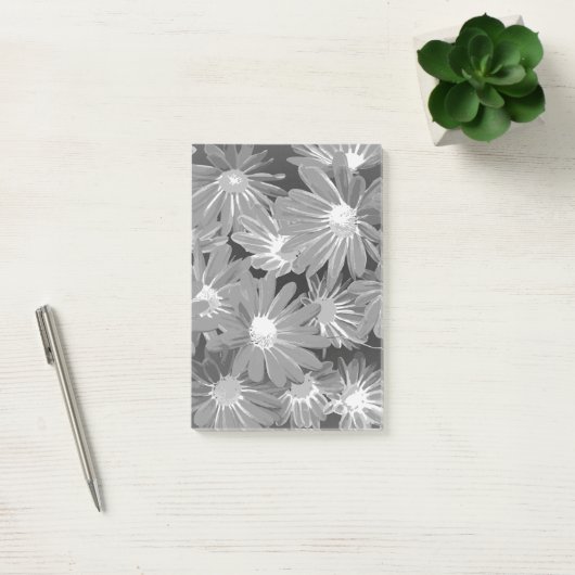 Rode en gele bloemen 2 post-it® notes (Kantoor)