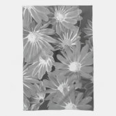 Rode en Gele Bloemen 2 Theedoek (Verticaal)