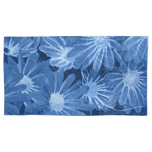 Rode en gele bloemen 3 kussensloop (Voorkant)