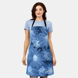 Rode en gele bloemen 3 schort