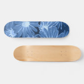 Rode en gele bloemen 3 skateboard (Horizontaal)
