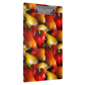 Rode en gele paprika's klembord (Rechts)