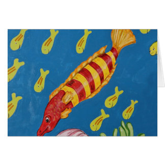 Rode en gele tropische vissen