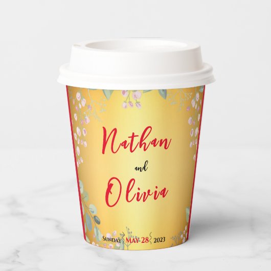 Rode en gouden beker (Achterkant)