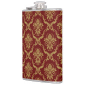 Rode en gouden damp heupfles (Links)