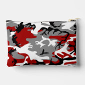 Rode en grijze camouflage, leger, leger etui (Achterkant)