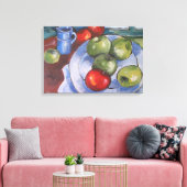 Rode en groene appels canvas afdruk (Insitu (Woonkamer))