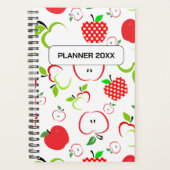 Rode en groene appels planner (Voorkant)