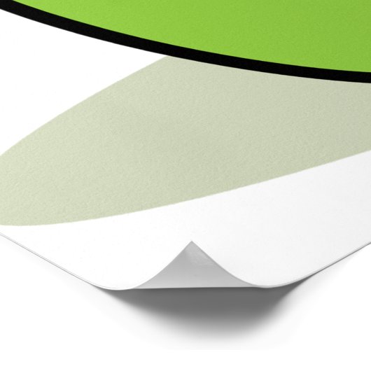 Rode en groene appels poster (Hoek)