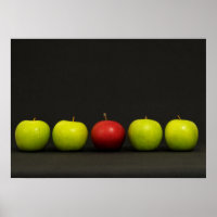 Rode en groene appels