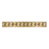 Rode en Groene Draak Grosgrain Lint (Voorkant)