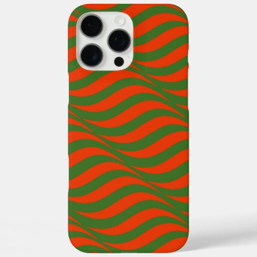 Rode en groene golven Samsung Galaxy S9 Hoesje (Achterkant)