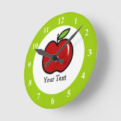 Rode en groene klok voor schoolleraren (Hoek)