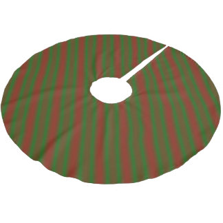 Rode en groene strepen kerstboom rok