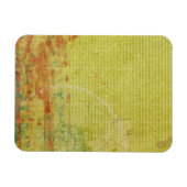 Rode en groene verf op Abstract  behangpapier Magneet (Horizontaal)