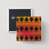 Rode en Oranje Button (Voorkant /achterkant)