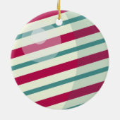 Rode en Oranje kerstcadeautjes | ORNAMENT (Achterkant)