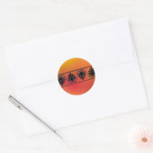 Rode en Oranje Sticker (Envelop)