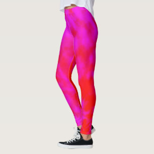 Rode en roze kleurstof, leggings