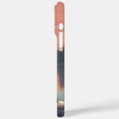 Rode en witte Border Collie bij Lake Case-Mate iPhone Case (Achterkant / Links)