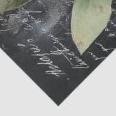 Rode en witte botanische boeket decoupage tissuepapier (Detail)