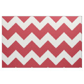 Rode en witte Chevron Stripe Stof (Fat Quarter)