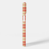 Rode en witte clan Plaid Tartan Case-Mate iPhone Case (Achterkant / Rechts)