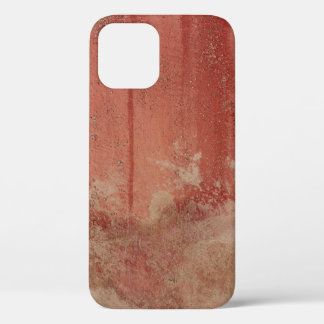 RODE EN WITTE CONCRETE WALEN iPhone 12 HOESJE