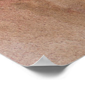 RODE EN WITTE CONCRETE WALEN POSTER (Hoek)