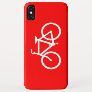 Rode en Witte Fiets iPhone XS Max Hoesje