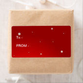 RODE EN WITTE GIFT TAG LABELS (Insitu)