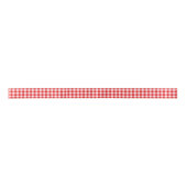 Rode en witte gingham lint (Voorkant)