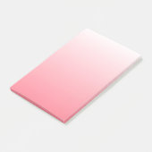 Rode en Witte Gradiënt Post-it® Notes (Schuin)