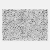 Rode en witte harten inpakpapier vel (Voorkant 3)